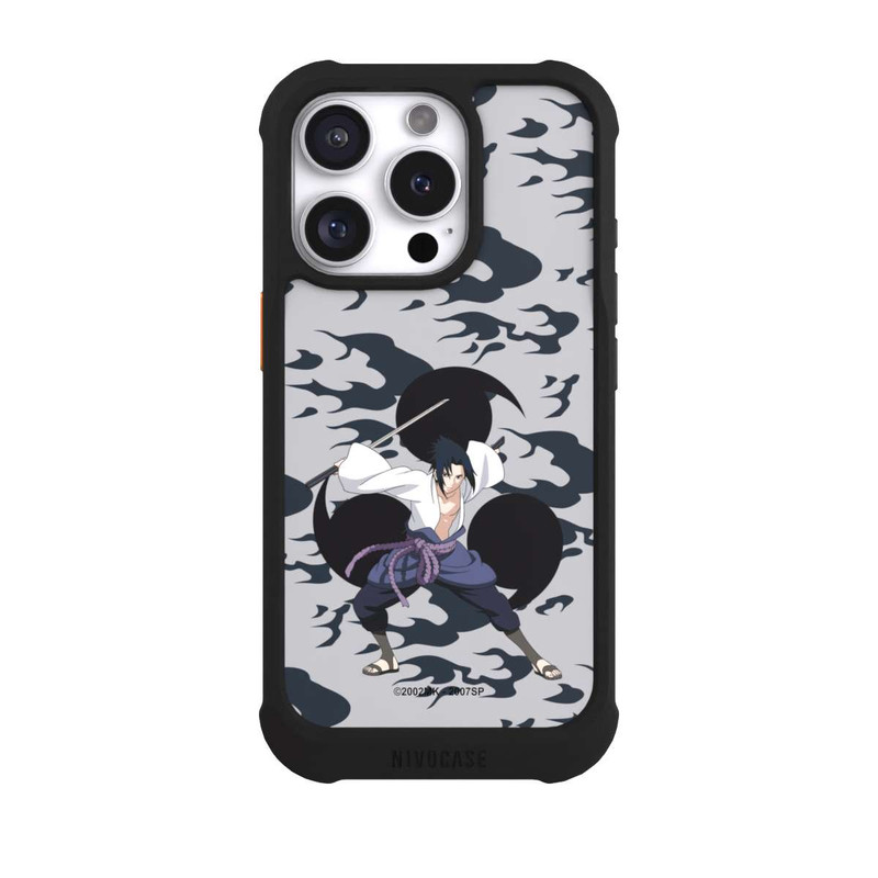 iPhone 16 Pro NIVOmax Sasuke Sharingan Kampf