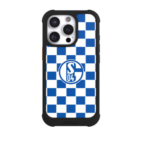 Apple iPhone 16 Pro NIVOmax Muster Schalke 04