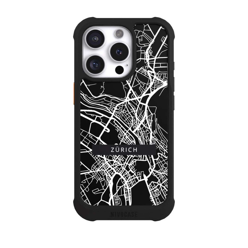 iPhone 16 Pro NIVOmax Zürich Stadtkarte