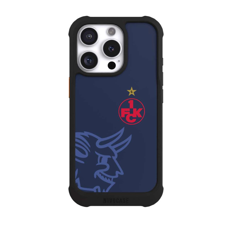 iPhone 16 Pro NIVOmax Auswärts Trikot - 1.FCK blau