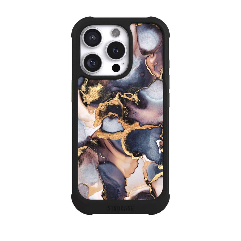 iPhone 16 Pro NIVOmax Impression Dreamy Ink Gris Or