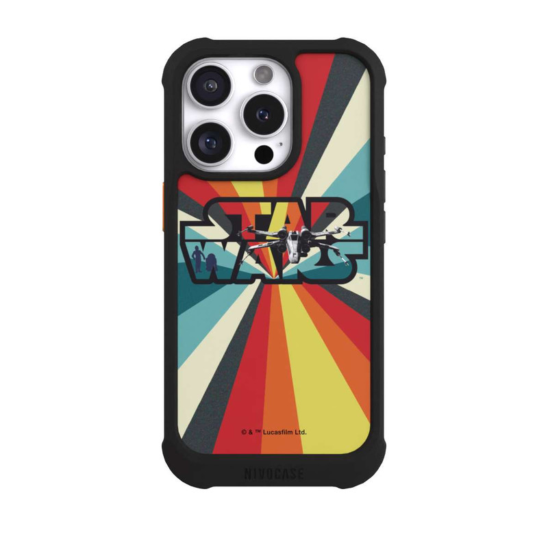 iPhone 16 Pro NIVOmax Retro X-Wing Star Wars Logo