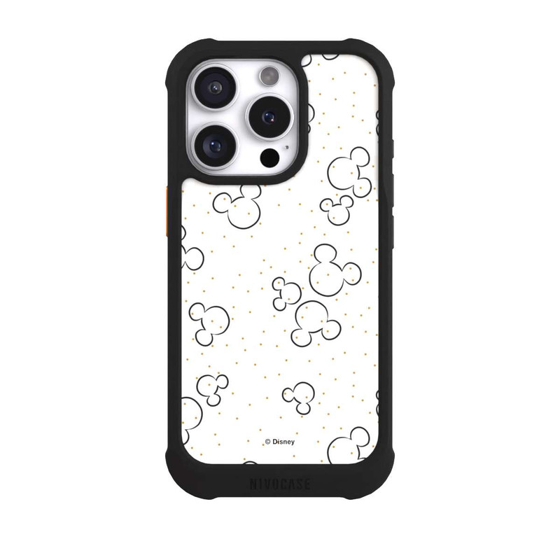 iPhone 16 Pro NIVOmax Golden Micky Pattern