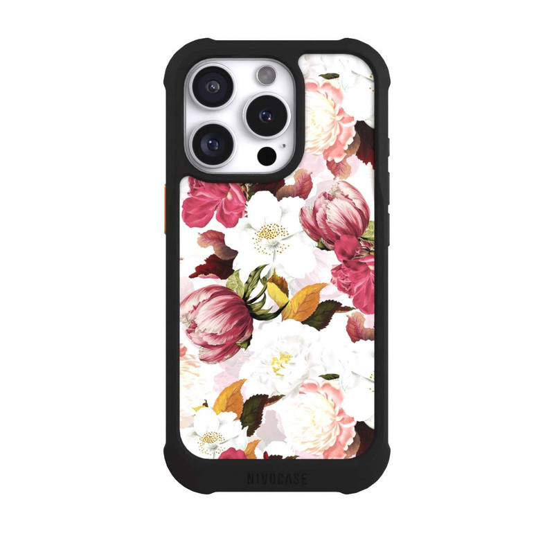 iPhone 16 Pro NIVOmax Leichte mädchenhafte Blumen
