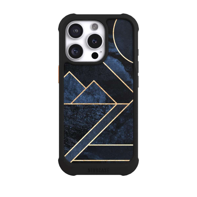 iPhone 16 Pro NIVOmax Moderner Golddruck