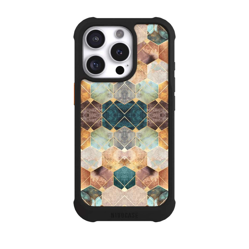 iPhone 16 Pro NIVOmax Hexagones et diamants naturels