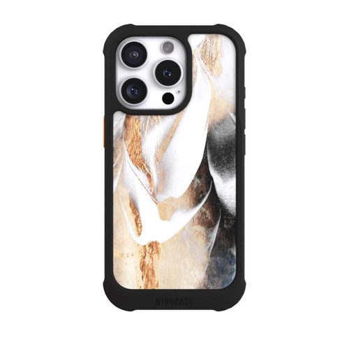 Apple iPhone 16 Pro NIVOmax Beruhige Deine Seele Golddruck