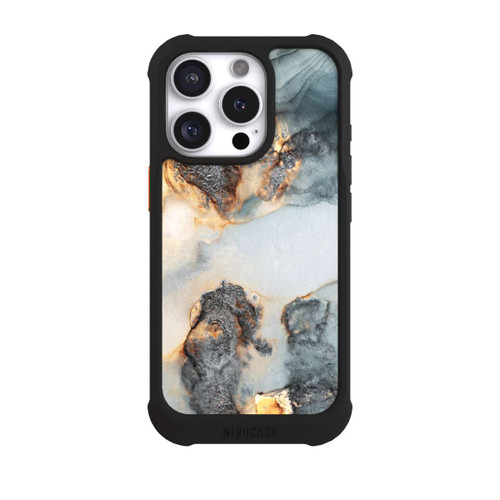 Apple iPhone 16 Pro NIVOmax Flutwellen Golddruck