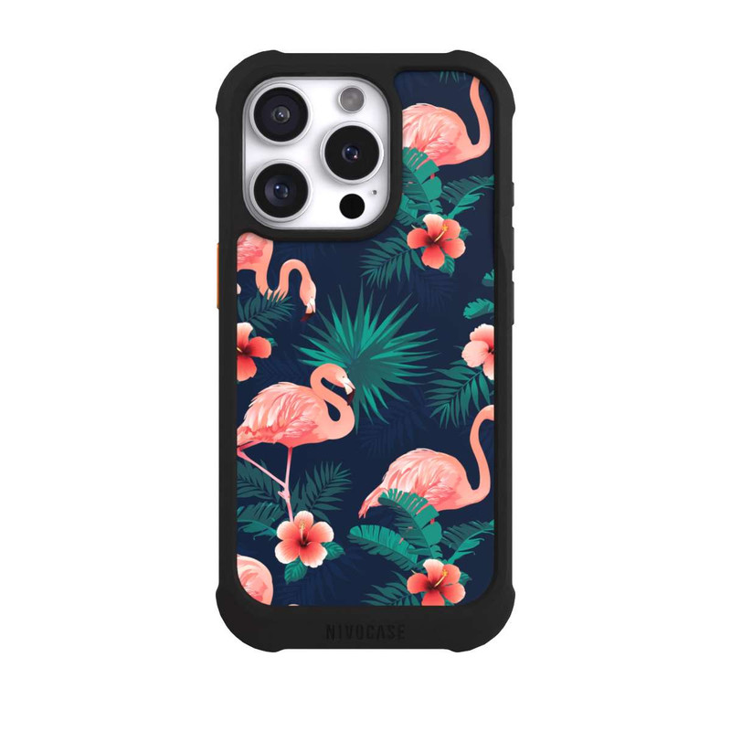 iPhone 16 Pro NIVOmax Flamingo Party