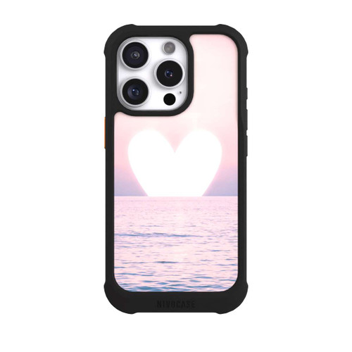Apple iPhone 16 Pro NIVOmax Herz-Sonnenuntergang