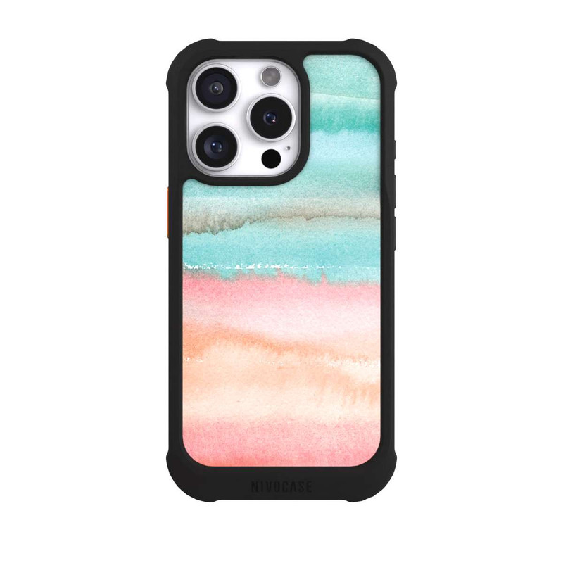 iPhone 16 Pro NIVOmax Été Aquarelle Dégradé