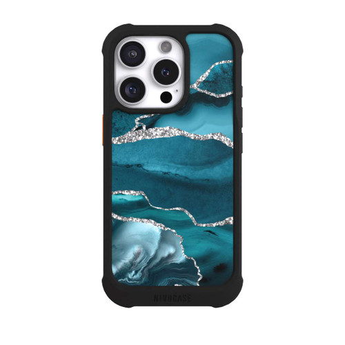 Apple iPhone 16 Pro NIVOmax Gletscher Eis Marmor