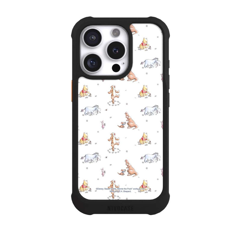 iPhone 16 Pro NIVOmax Winnie the Pooh and Friends Pattern