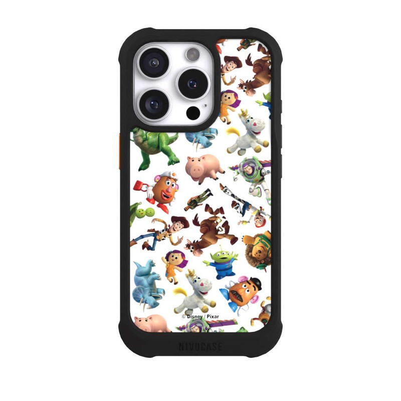 iPhone 16 Pro NIVOmax Toy Story-Muster 