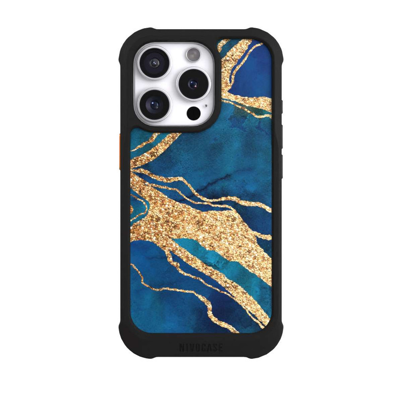 iPhone 16 Pro NIVOmax Edelstein Blaugold