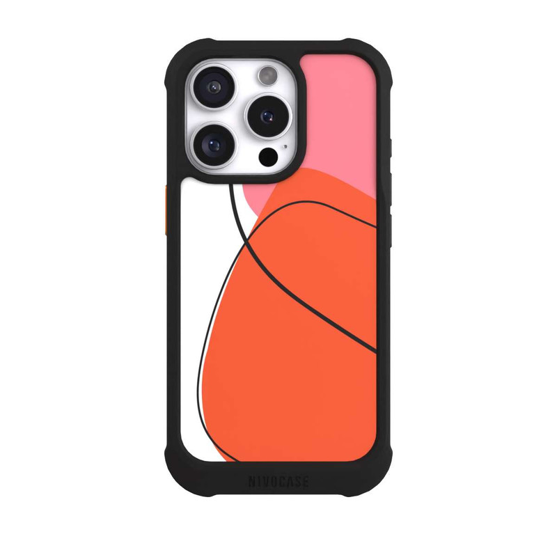 iPhone 16 Pro NIVOmax Mon art orange