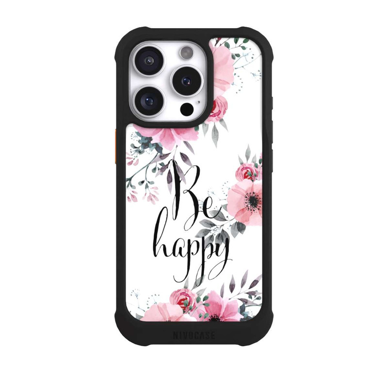 iPhone 16 Pro NIVOmax Be Happy Fleurs