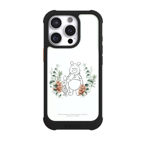 Apple iPhone 16 Pro NIVOmax Green Love Pooh and Piglet