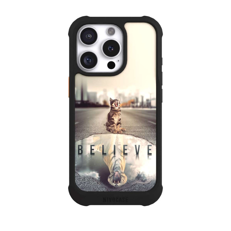 iPhone 16 Pro NIVOmax Believe Tiger