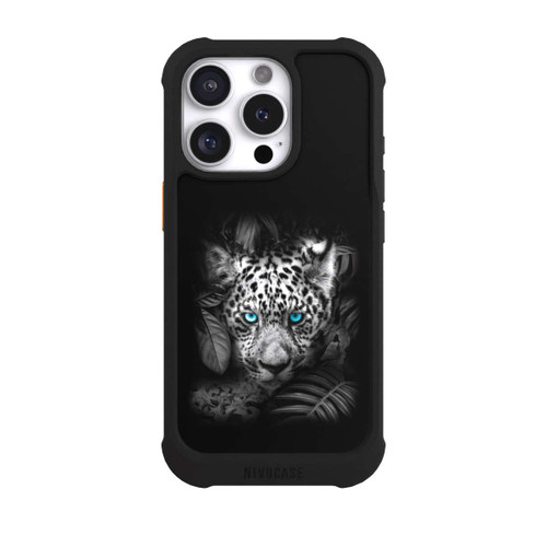 Apple iPhone 16 Pro NIVOmax Jaguar Schwarz Dschungel
