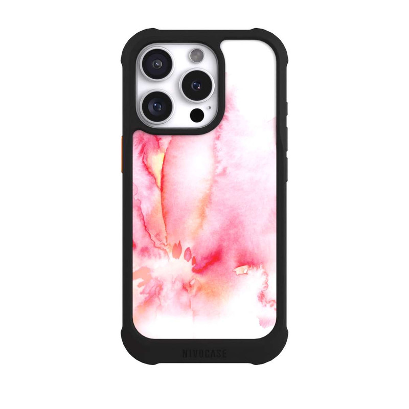 iPhone 16 Pro NIVOmax Aquarelle De Fleurs