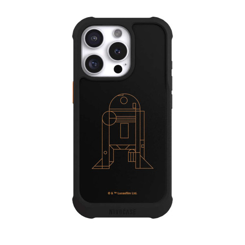 Apple iPhone 16 Pro NIVOmax R2D2 Dessin au trait