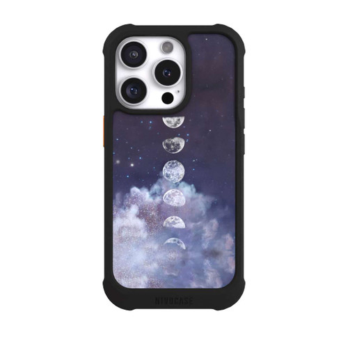 Apple iPhone 16 Pro NIVOmax Mondphasen auf dem Mond