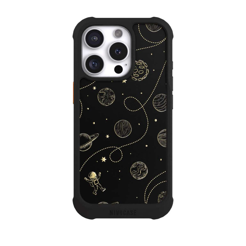 iPhone 16 Pro NIVOmax Planeten Gold