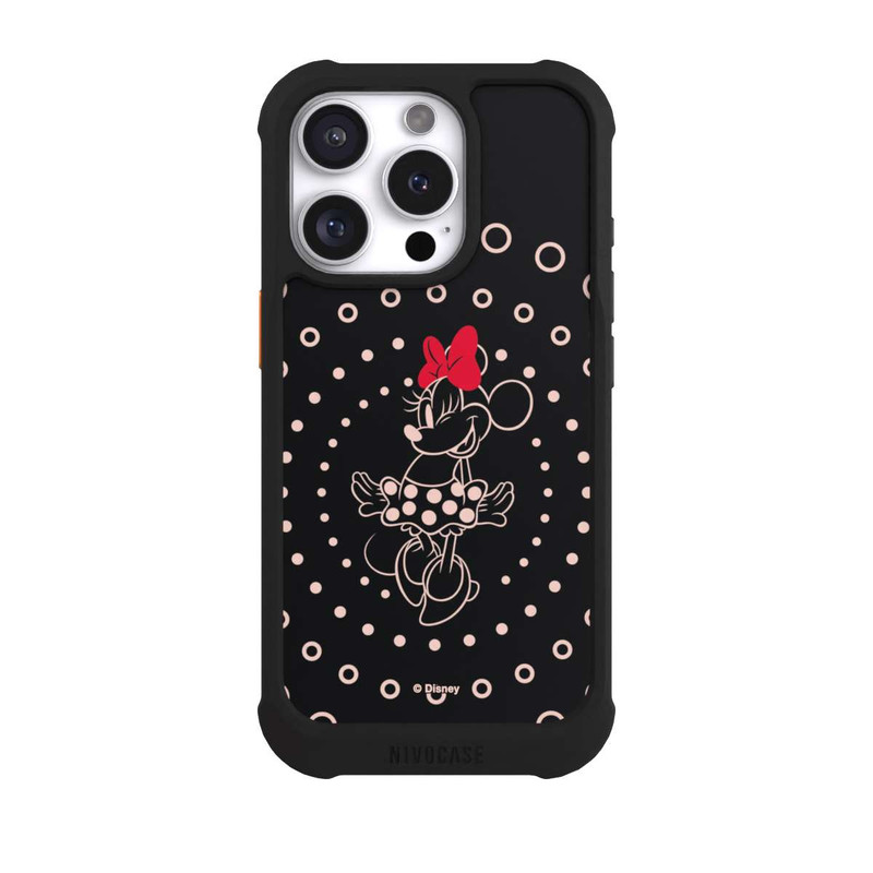 iPhone 16 Pro NIVOmax Minnie Sassy à pois