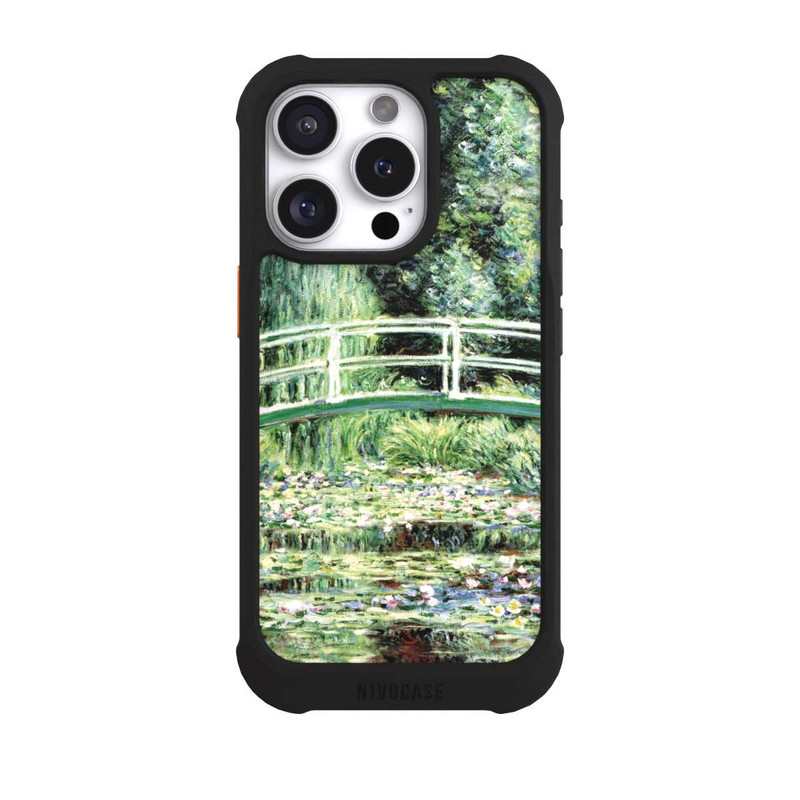 iPhone 16 Pro NIVOmax White Waterlilies by Claude Monet