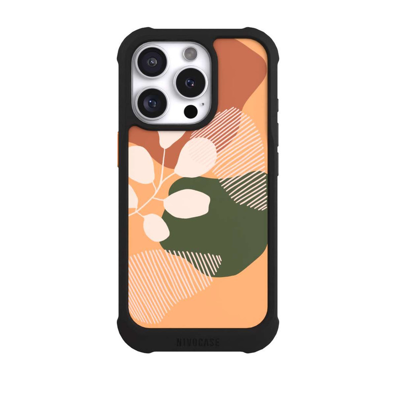 iPhone 16 Pro NIVOmax Abstract Botanical Pattern 4