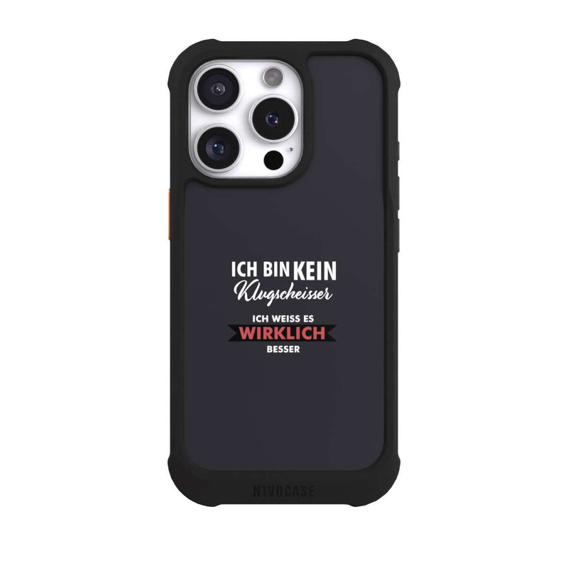 iPhone 16 Pro NIVOmax Ich bin kein Klugscheisser