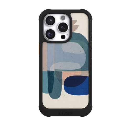 Apple iPhone 16 Pro NIVOmax Pierres n° 3 Bleu
