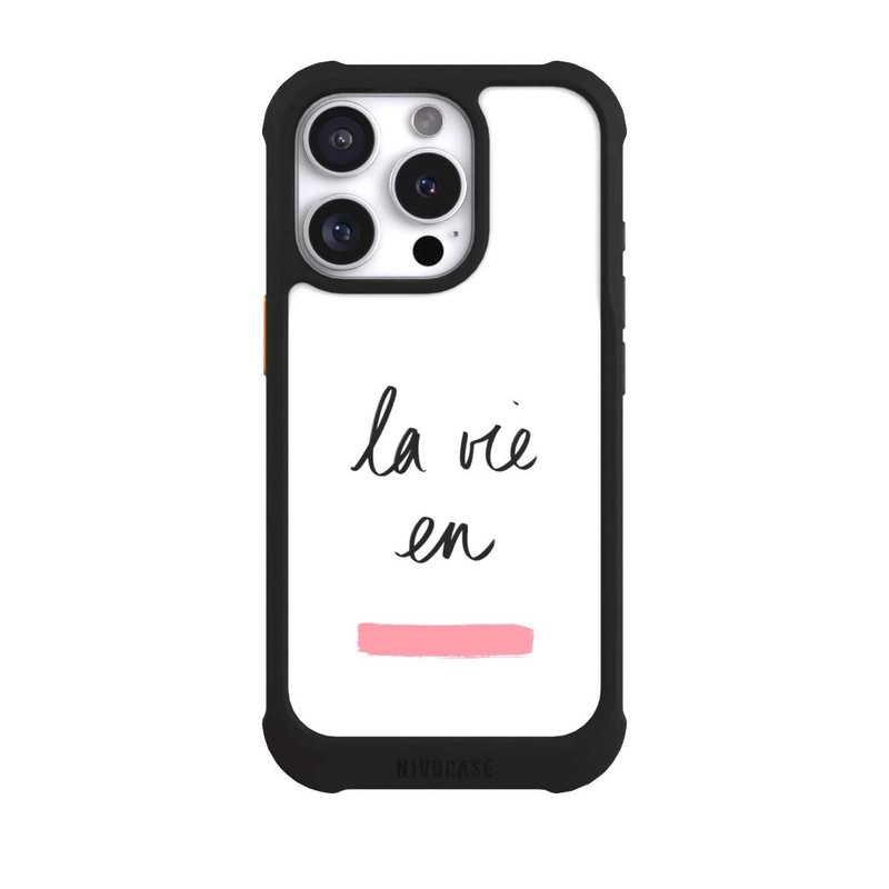 iPhone 16 Pro NIVOmax La Vie en Rosa