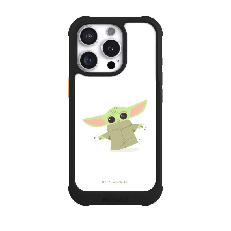iPhone 16 Pro NIVOmax Bébé Yoda qui marche
