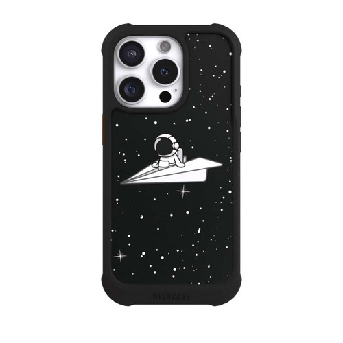 Apple iPhone 16 Pro NIVOmax Astronaut Paper Plane Comic