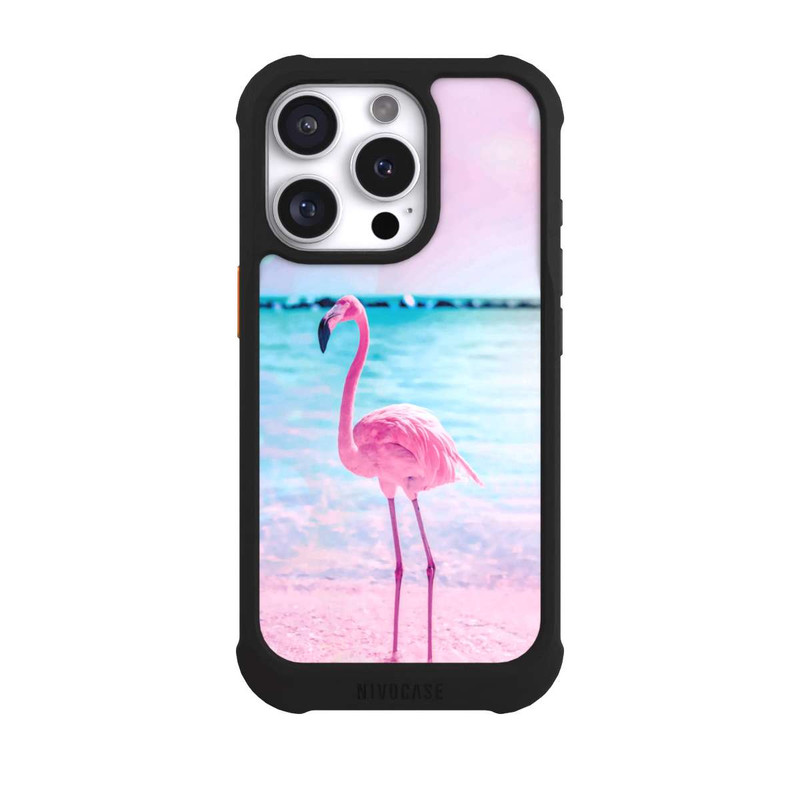 iPhone 16 Pro NIVOmax Rosa Flamingo