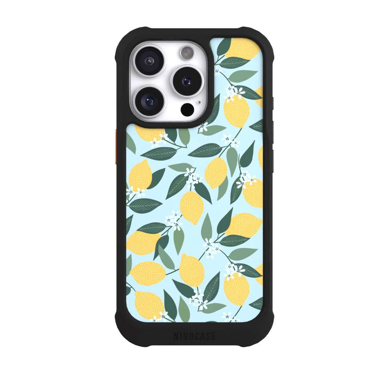 iPhone 16 Pro NIVOmax Thème du citron