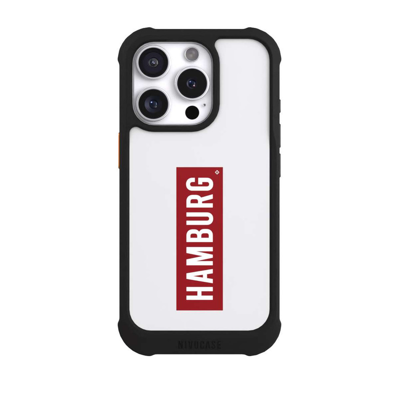 iPhone 16 Pro NIVOmax HSV Hamburg Rot Weiss