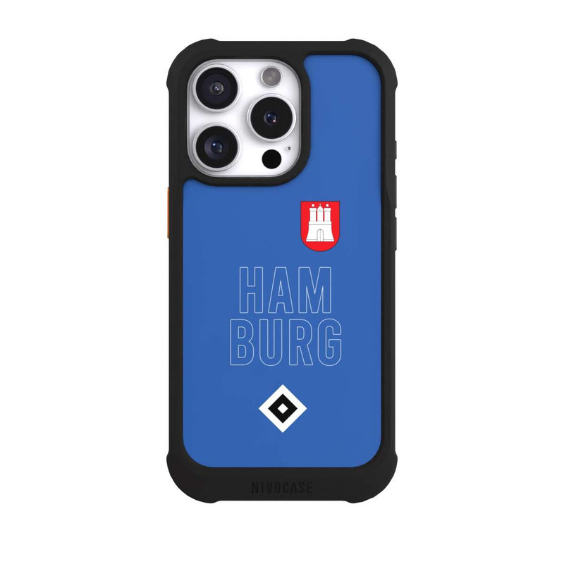 iPhone 16 Pro NIVOmax HSV Hamburg Typo