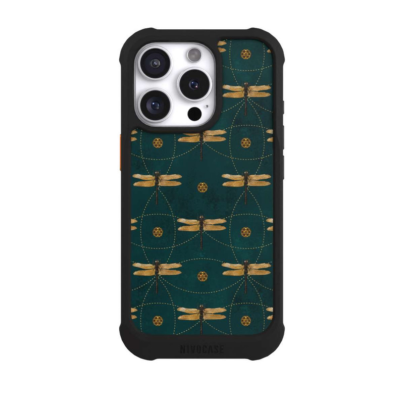 iPhone 16 Pro NIVOmax Libellen Eleganz