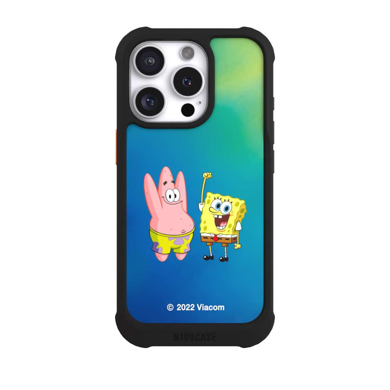 iPhone 16 Pro NIVOmax Spongebob und Patrick