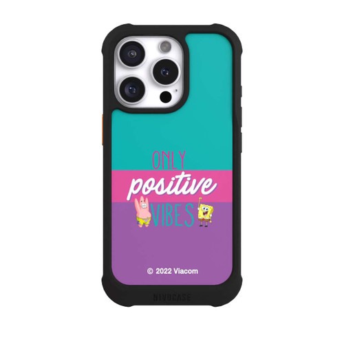 Apple iPhone 16 Pro NIVOmax  Spongebob - Only Positive Vibes