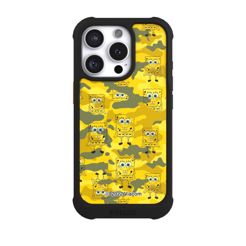iPhone 16 Pro NIVOmax Spongebob-Army Design