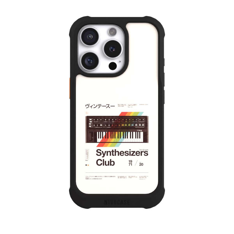 iPhone 16 Pro NIVOmax Synthe Club Print