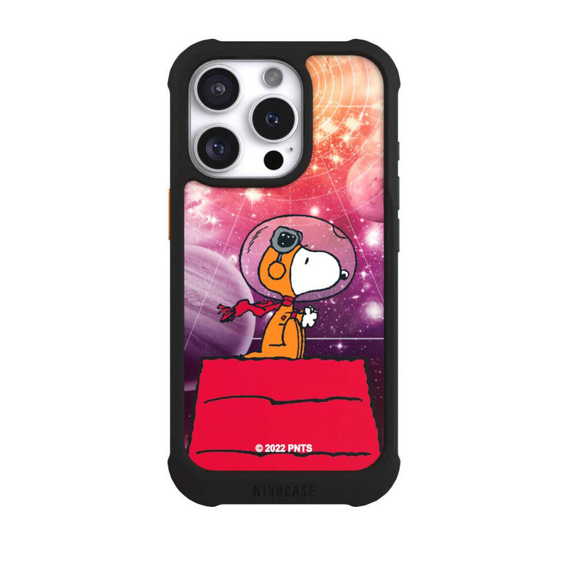 iPhone 16 Pro NIVOmax Snoopy Weltraumreisender Planet