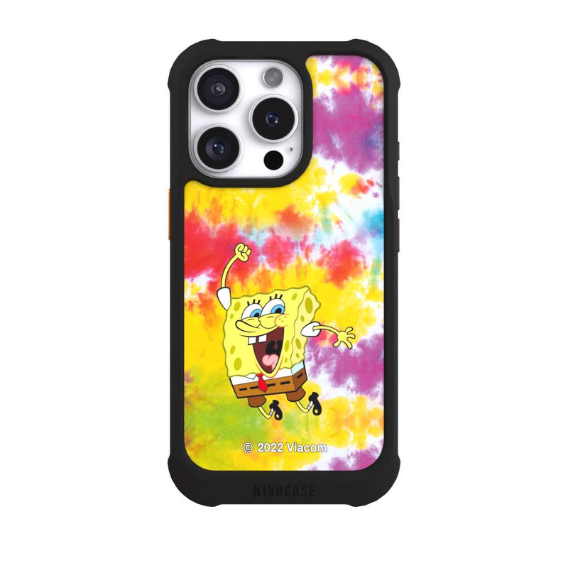 iPhone 16 Pro NIVOmax Spongbob Batik Fröhlich