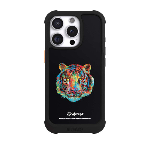Apple iPhone 16 Pro NIVOmax Tiger Art By P.D. Moreno
