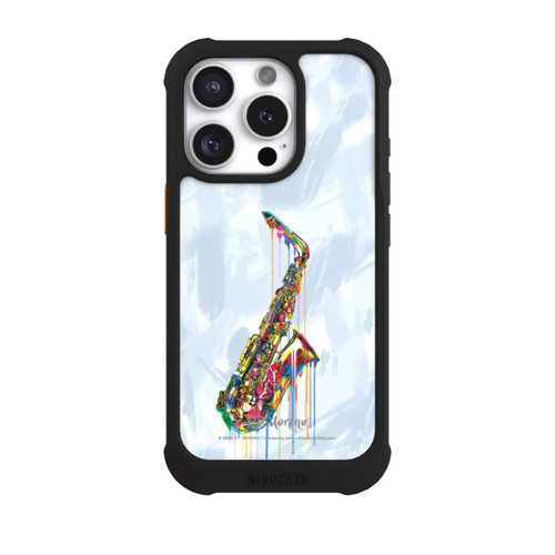 Apple iPhone 16 Pro NIVOmax Saxophone Art By P.D. Moreno