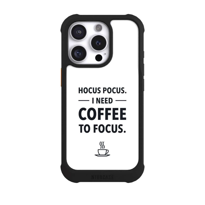 iPhone 16 Pro NIVOmax Hocus Pocus I Need Coffee